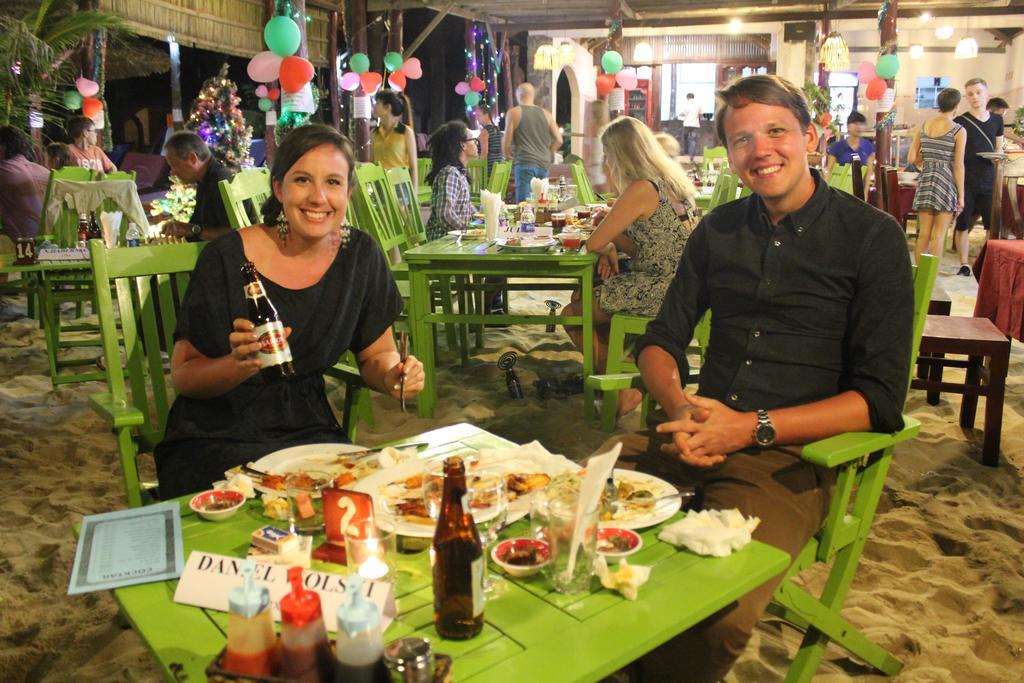 Lien Hiep Thanh Homestay & Beach Bar دونغ دونغ المظهر الخارجي الصورة